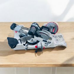 ADVANTAGE Laser Guided Cut 12” Dual-Bevel Sliding Compound Miter Saw