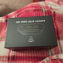 HD WiFi Clock Camera