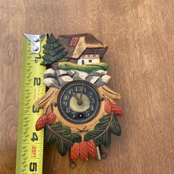 Mini Cuckoo Clock Made In Germany