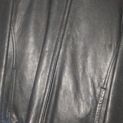 MEN GUESS LEATHER JACKET (Large)