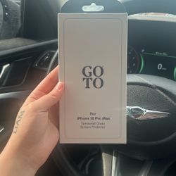 Iphone 16 Pro Max Tempered Glass Screen Protector 