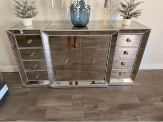 ZGallerie Mirrored Buffet Sideboard/Dresser