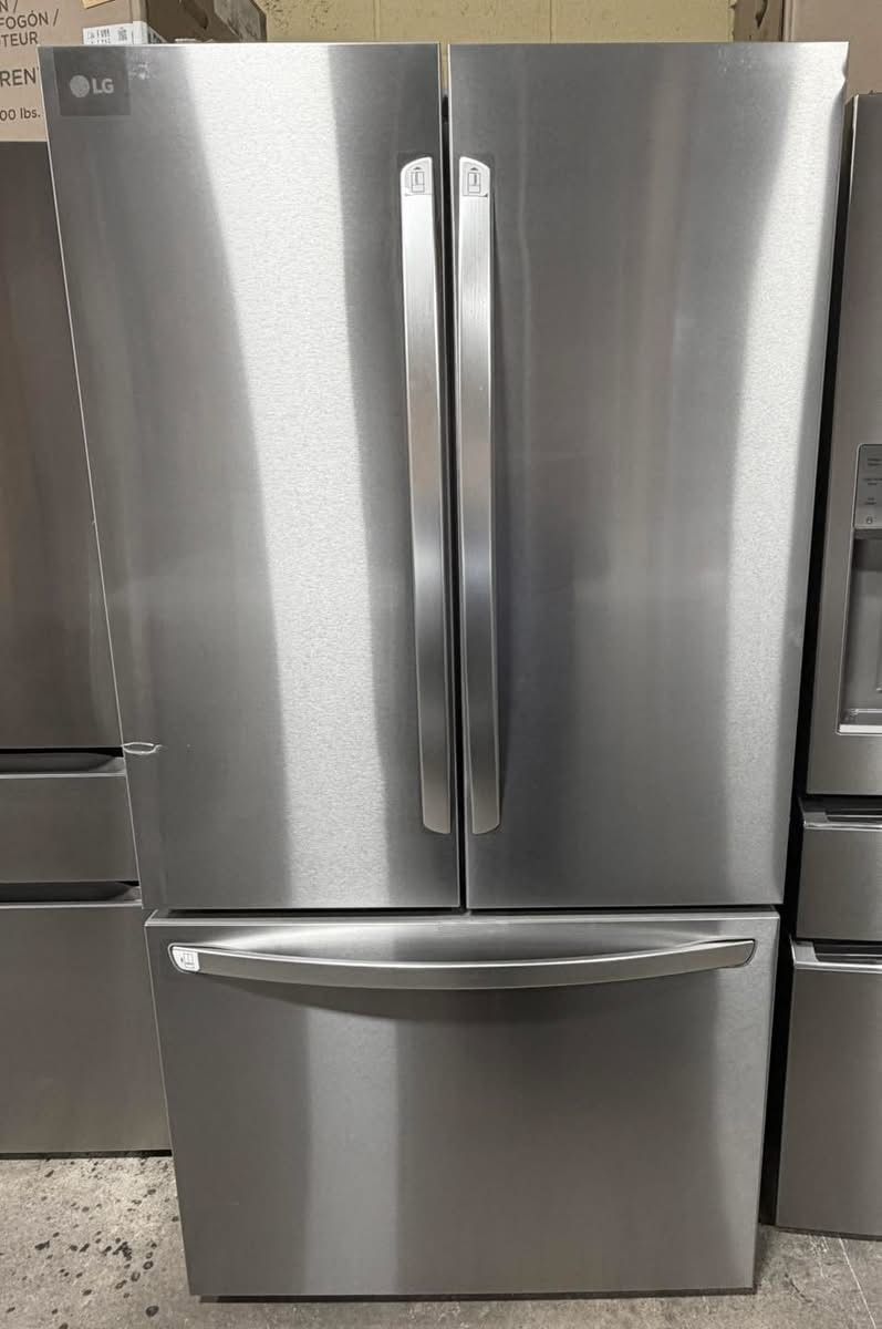 NEW LG COUNTER-DEPTH MAX Smart French Door Refrigerator w/WATER+ICE