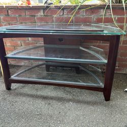 Glass Tv Stand