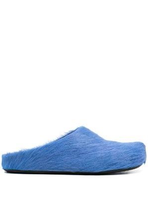 Marni fussbett sabot fur loafers