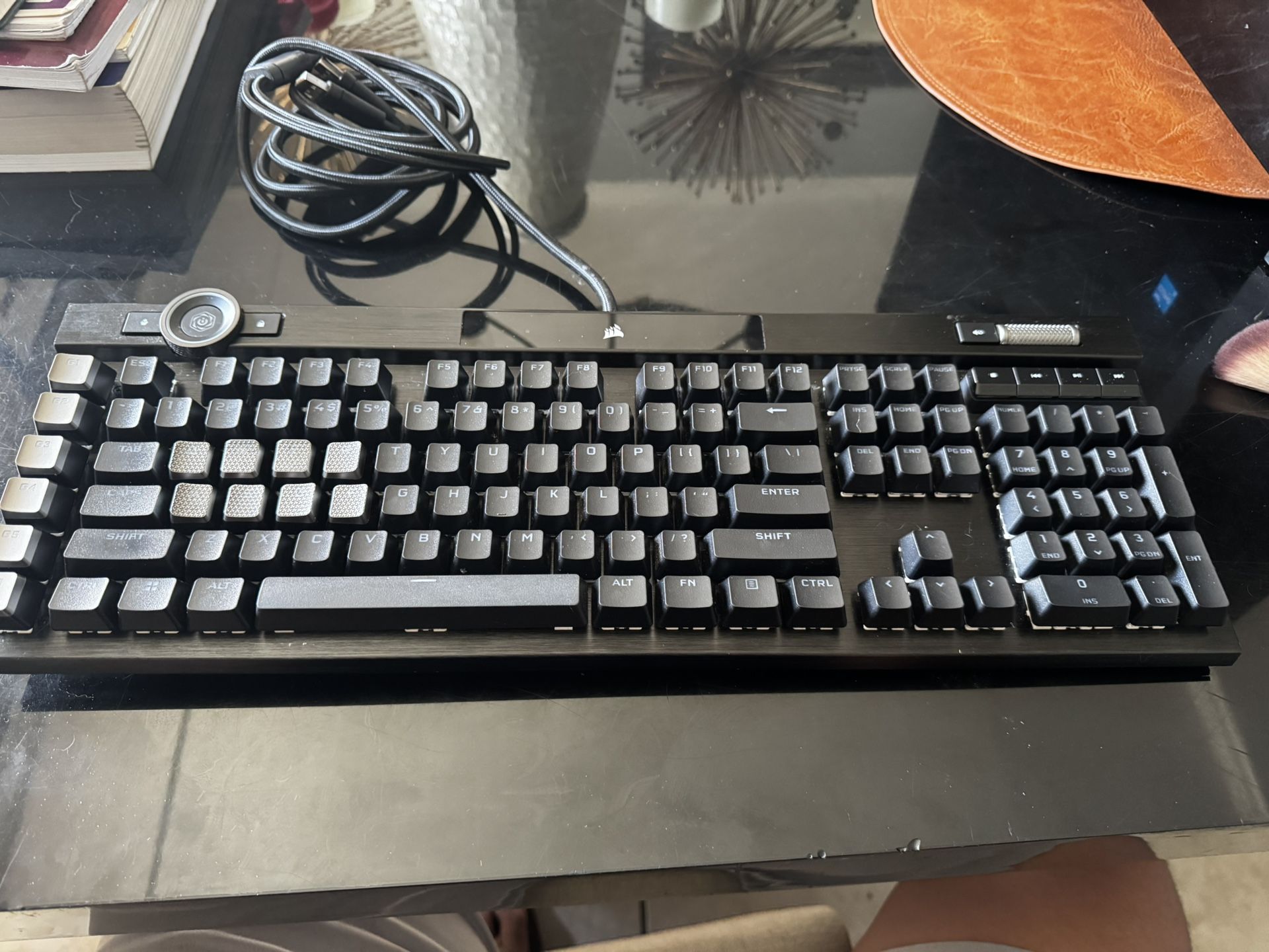 CORSAIR K100 RGB OPTICAL KEYBOARD (WIRED)  