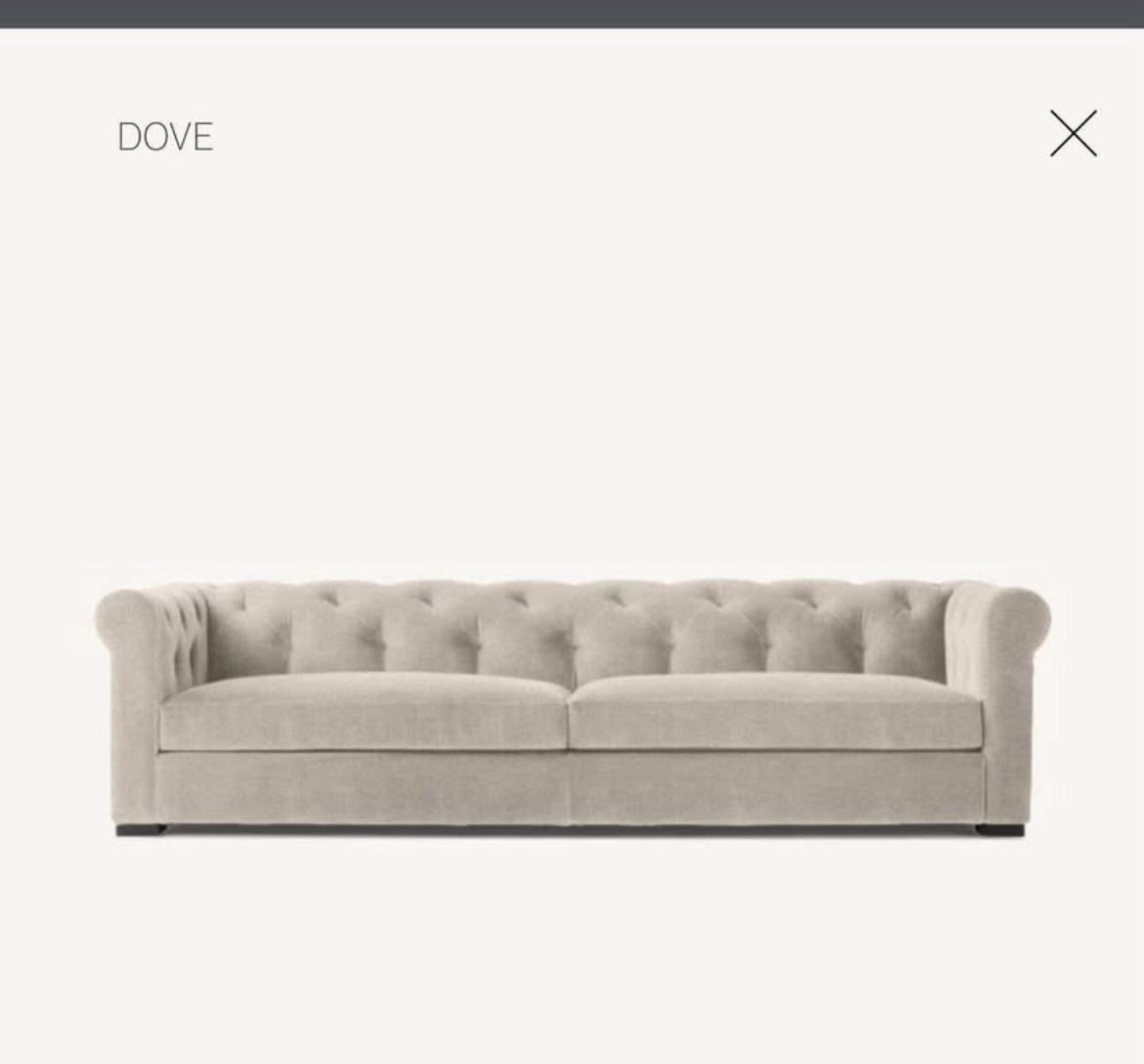 RH Couch 