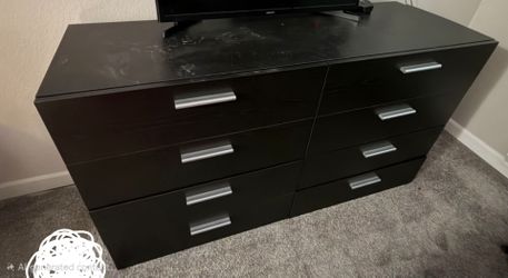 Black dresser
