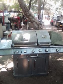 Stainless steel barbeque