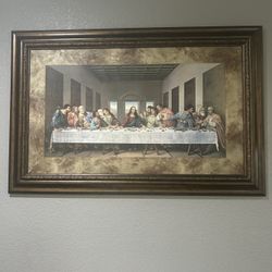 Cuadro De Ultima Sena. Usado. En Buenas Condiciones. 