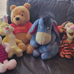 Vintage Disney Store Winnie the Pooh Plush