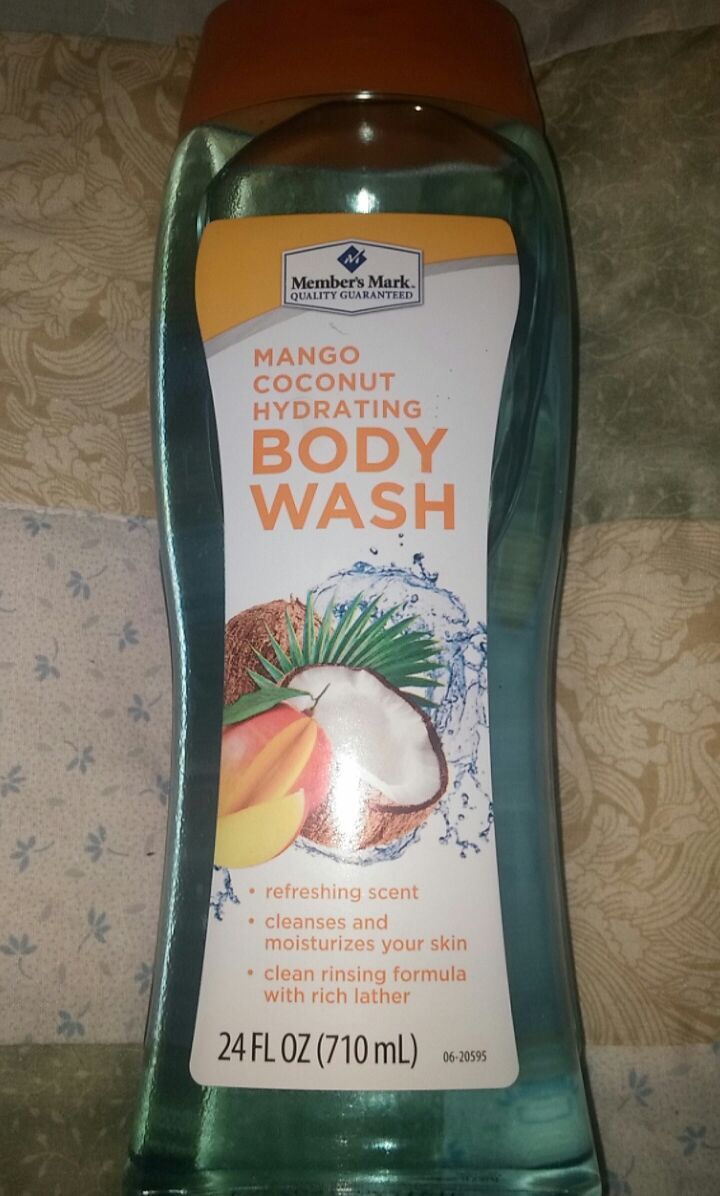 Members Mark Mango Coconut Hydrating Body Wash.