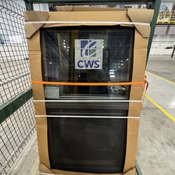 Aluminum Single hung Window 37” X 60.25” Impact 