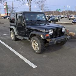 2000 Jeep Wrangler Sport, 6 Cylinder 5 Speed 