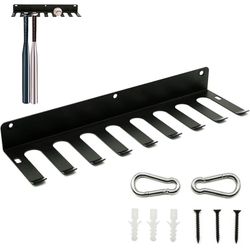 Baseball Bat Rack Baseball Bat Display Stand Solid Steel Hardware Included Holds