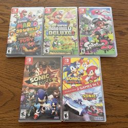 Used Nintendo Switch Games