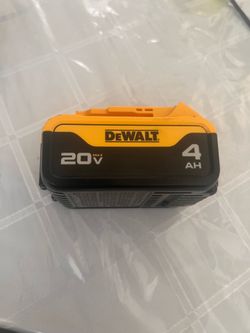Dewalt battery