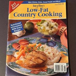 Taste of Home’s Low-Fat Country Cooking Magazine 2003 Recipes HomeThis is in looked through condition. Volume 5, 2003