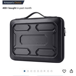 DOMISO 15.6 inch Laptop Sleeve with Handle Shockproof Computer Bag Waterproof