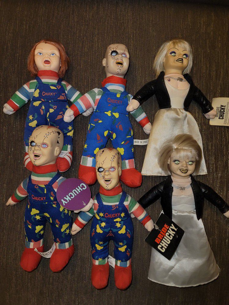 Chucky And Tiffany Dolls 