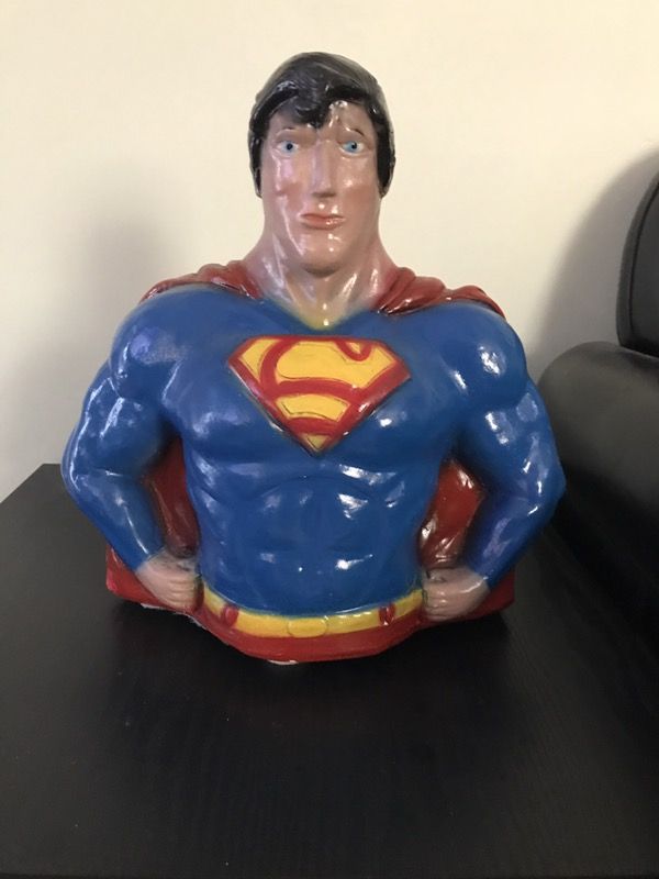 Super man plaster bank