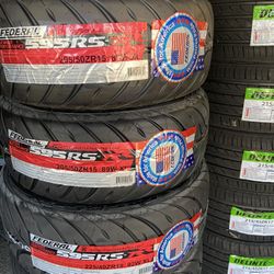 FEDERAL RS-RR 205/50ZR15 $130 NEW RACE READY 205/50/15 DRIFT 205/50ZR/15 HIGH PERFORMANCE TIRES 205/50R/15