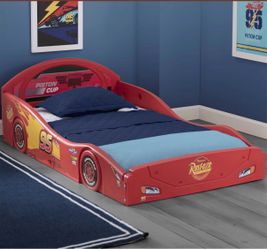 Disney Cars Lightning McQueen Kids Bed Frame