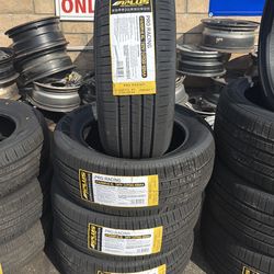 215/55R16 NEW TIRES APLUS PRO RACING MOUNT & BALANCE // 4 LLANTAS NUEVAS INSTALADAS Y BALANCEADAS