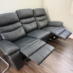 Leather Couch 