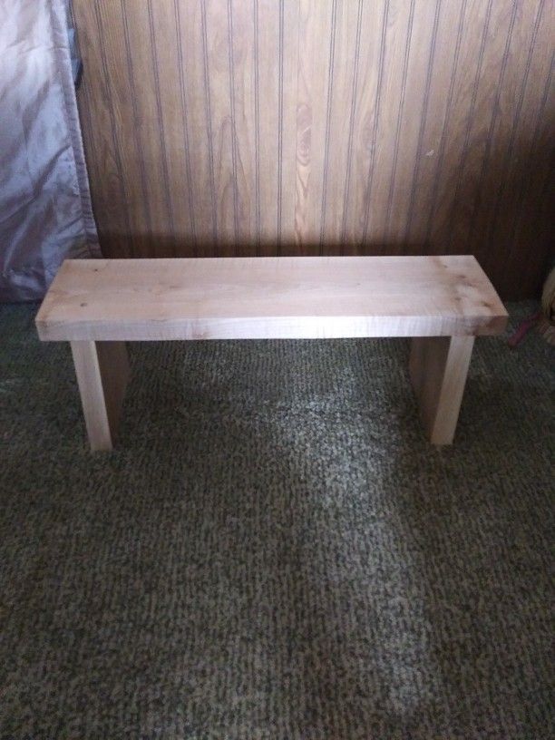 maple plant bench 