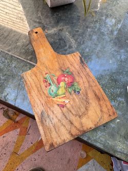 Antique cutting board