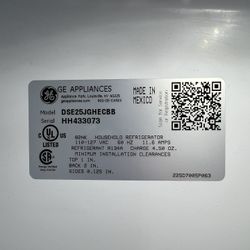 GE Fridge And Freezer