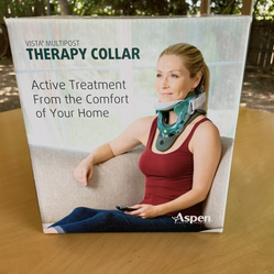 NEW, unopened box.  Aspen Vista Multipost Therapy Collar Neck Brace