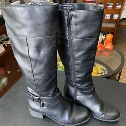 Women's Buckled Riding Boots