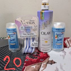 Body Wash Desodorants And 