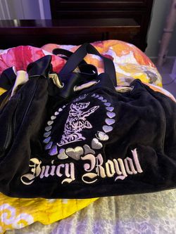 Juicy Couture Royal Velour Tote Bag