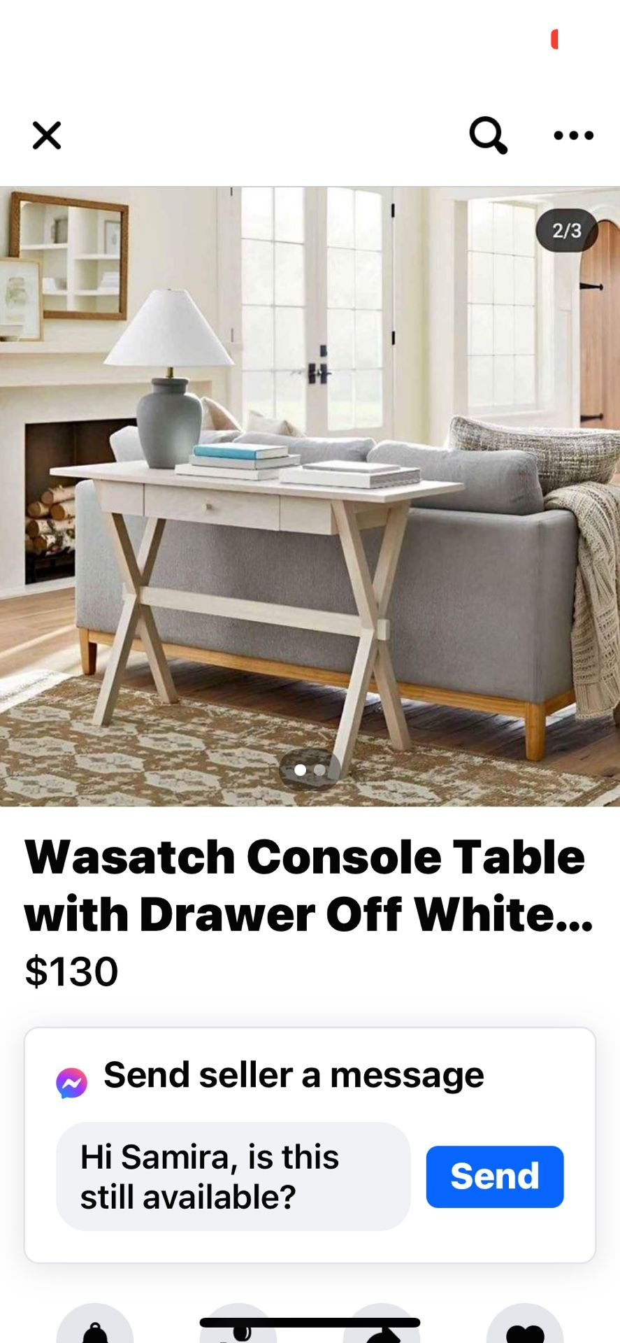 Console Table