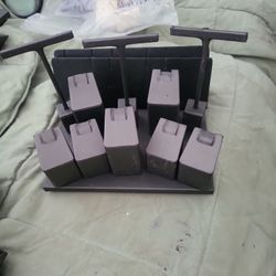 Gray 12 Piece Jewelry Display Set