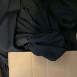 60 Black Spandex Chair Covers 