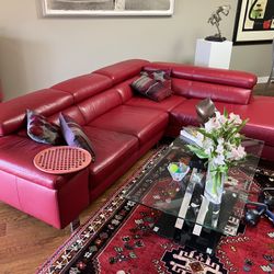 Sectional Leather Couch