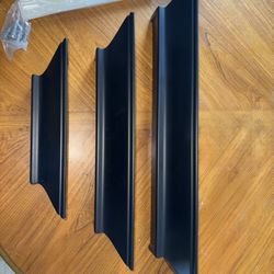 Black Wall Shelves