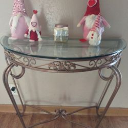 Super Cute Entry Table W/Mirror 🪞