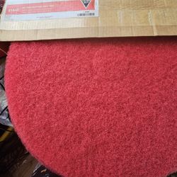 Thought Guy 20"  Red Buffing Pad  
