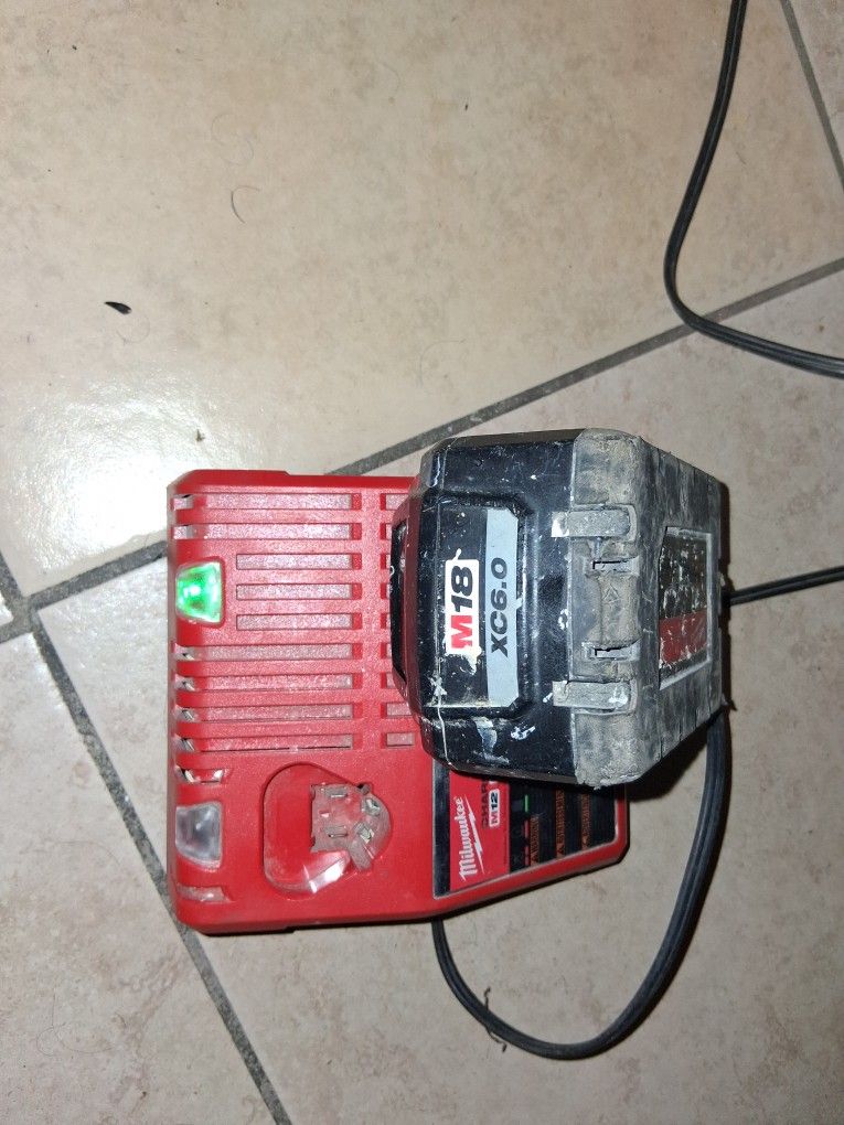 Milwaukee Batería Y Cargador