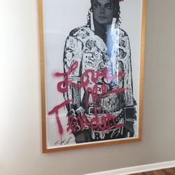 Framed Michael Jackson Wall Art