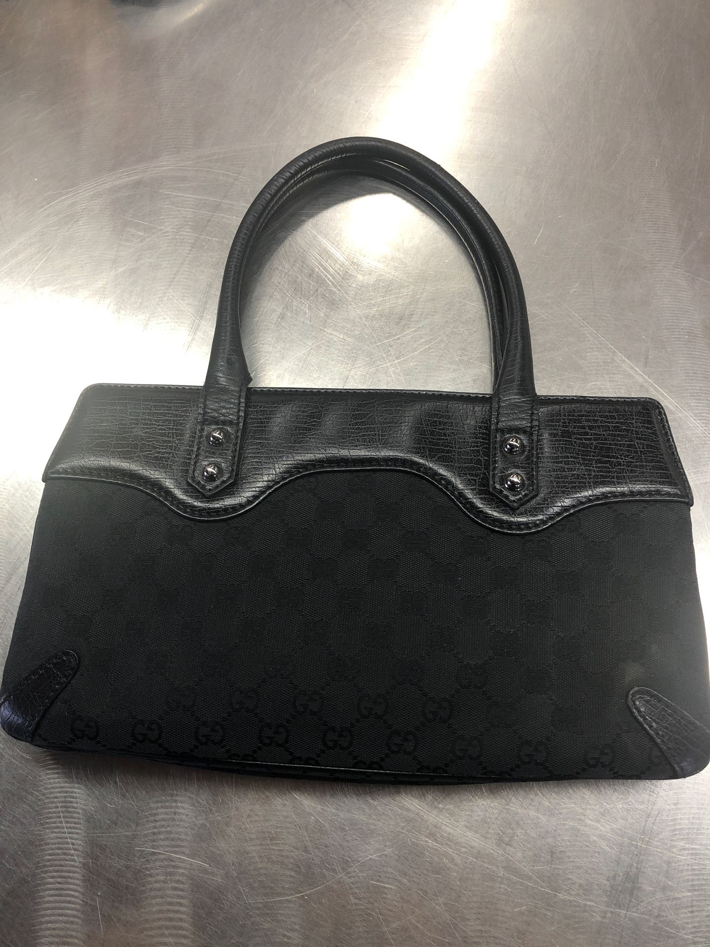 Gucci vintage black handbag