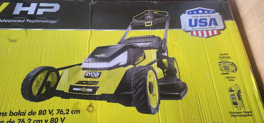 *New* Ryobi Battery Powered Lawn Mower 