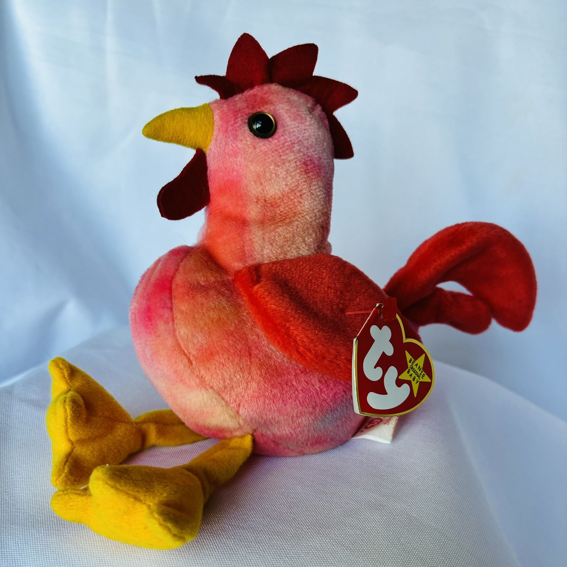 1996 Strut the Rooster Beanie Babies