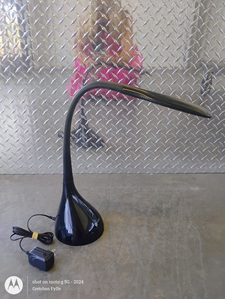 OttLite Creative Curves LED Desk Lamp with Adjustable Neck - Dimmable with 4 Brightness Settings