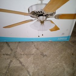 New Fan And Light Fixture